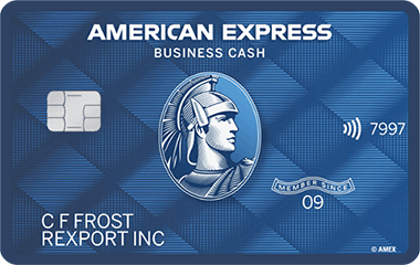 The Blue Business Cash Card from American Express card art