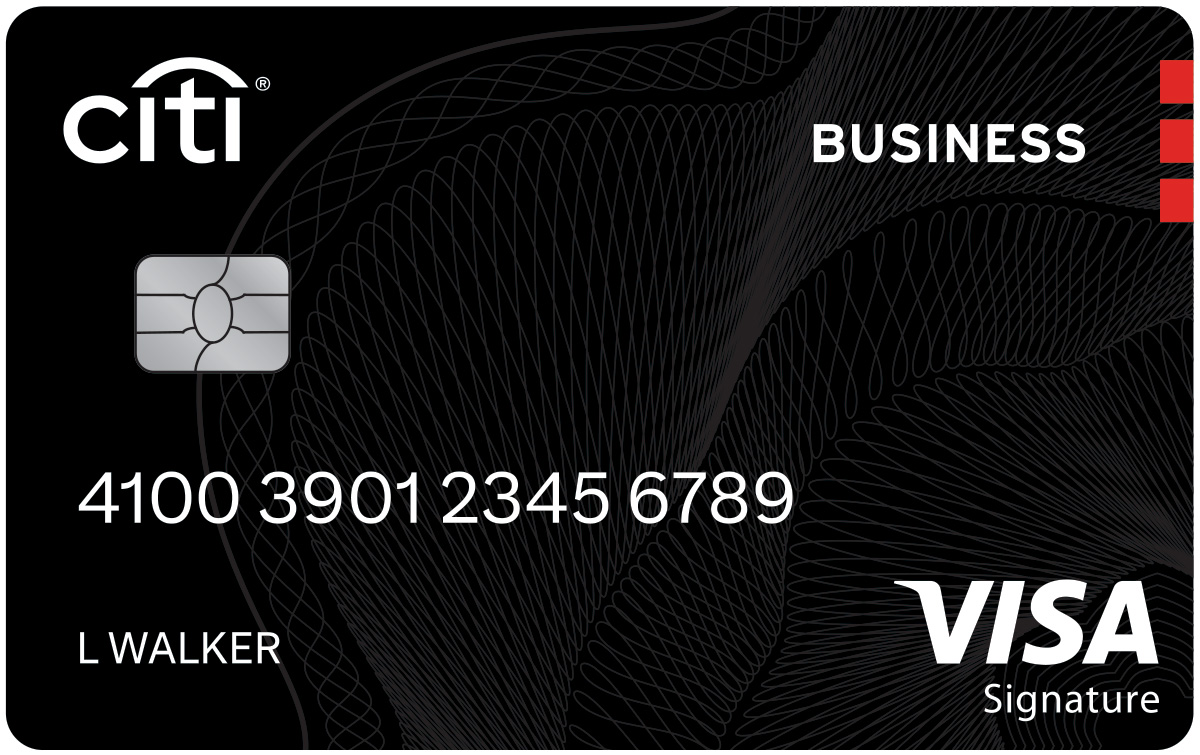 Costco Anywhere Visa Business Card by Citi 信用卡卡面