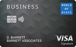 World of Hyatt Business Credit 信用卡卡面